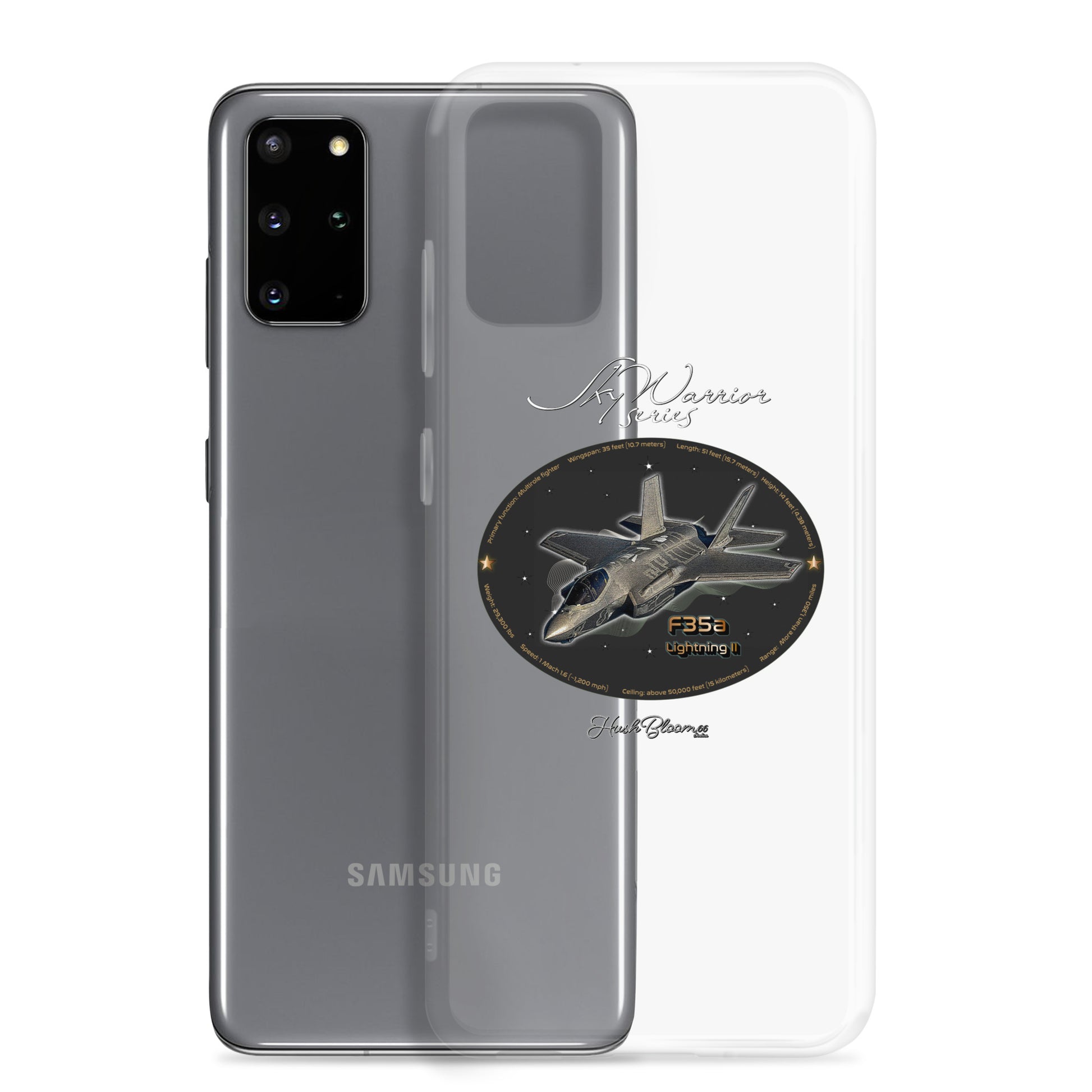 Clear - F35A Lightning Clear Case for Samsung