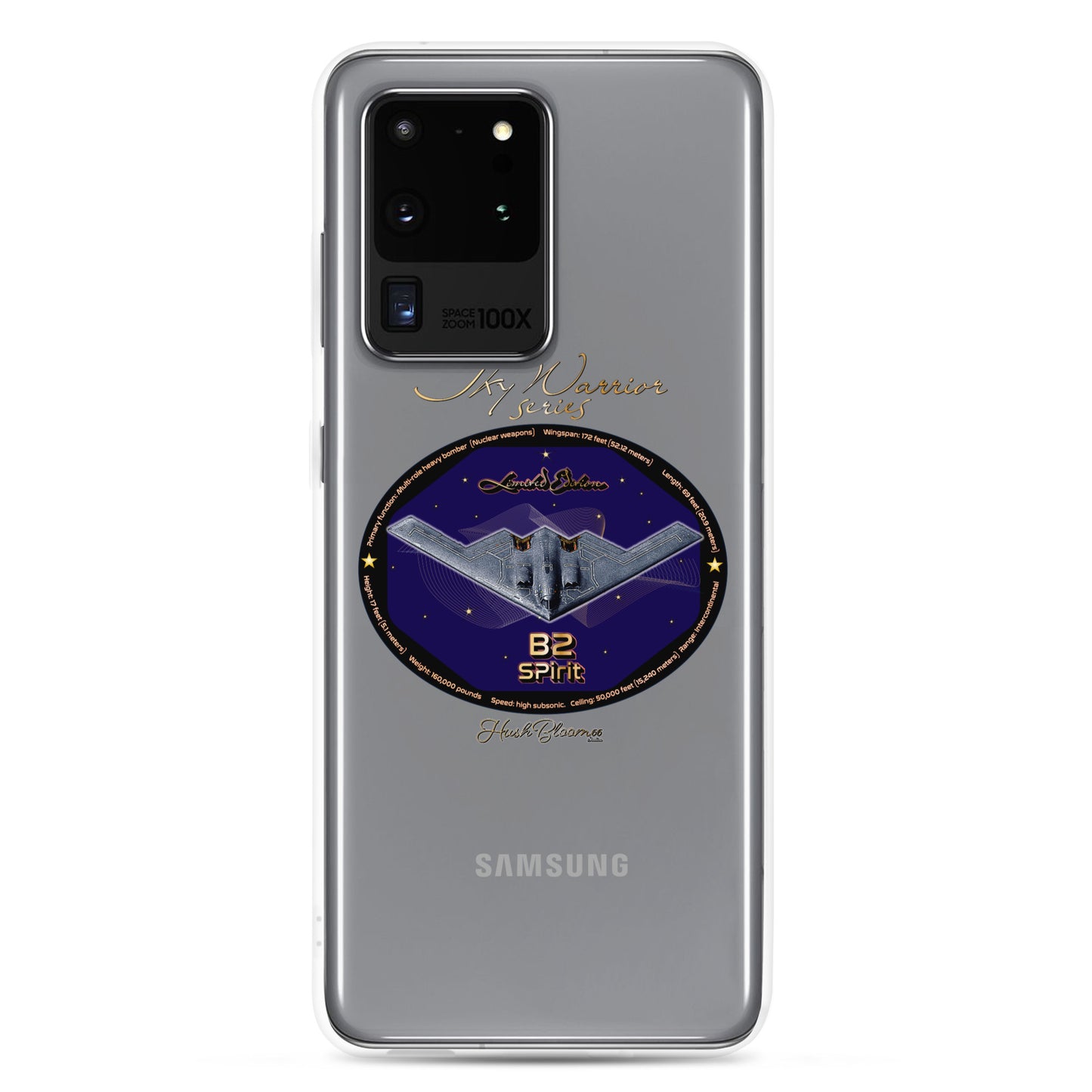 Clear - B2 Spirit (Limited Edition) Clear Case for Samsung