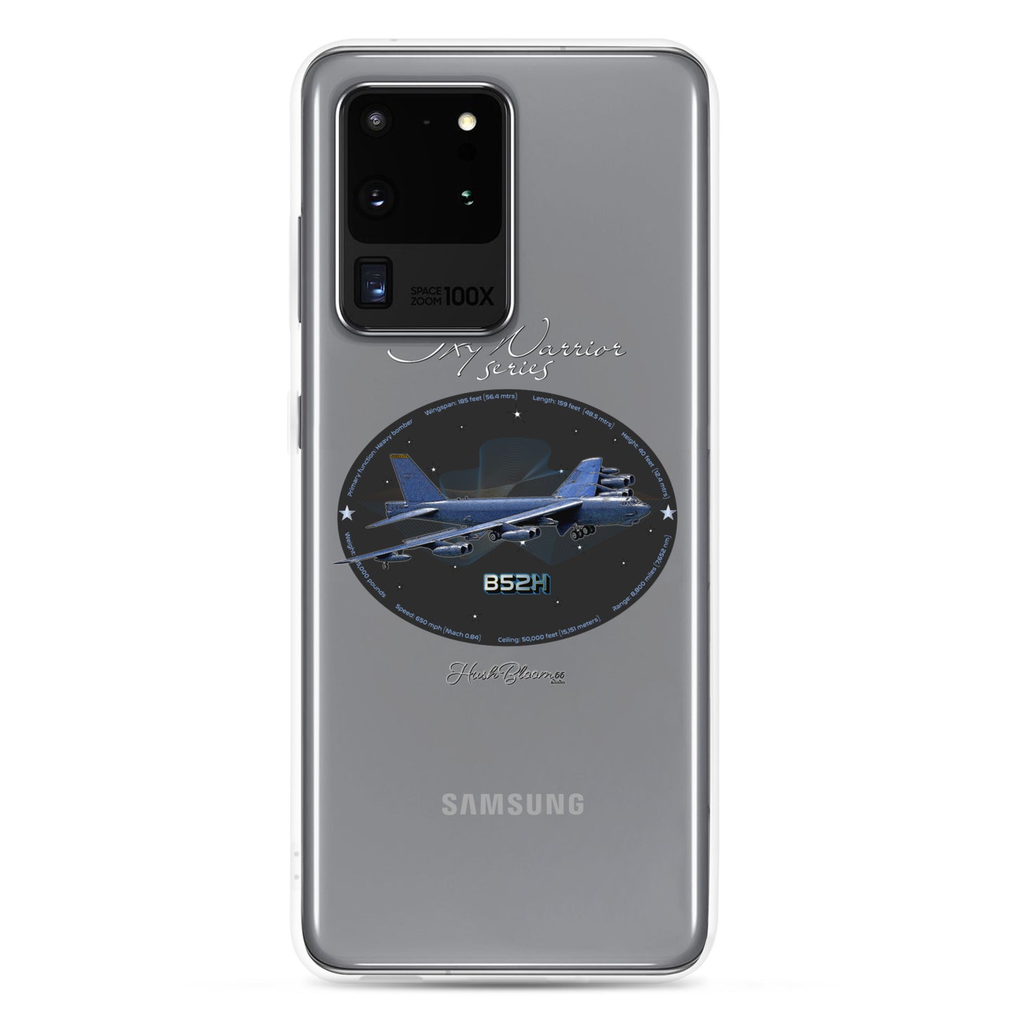 Clear - B52H Stratofortress Clear Case for Samsung