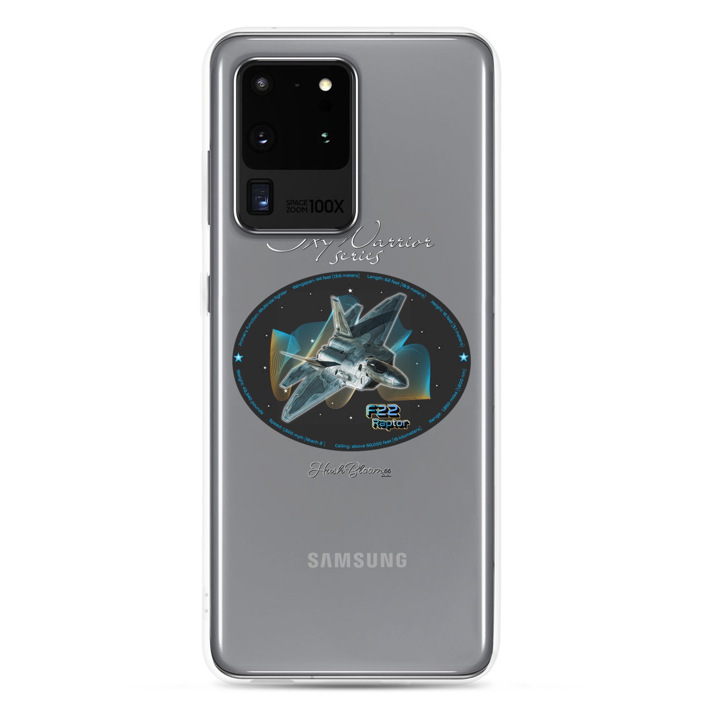Clear - F22 Raptor Clear Case for Samsung