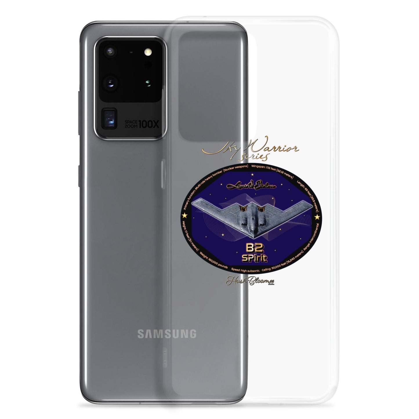 Clear - B2 Spirit (Limited Edition) Clear Case for Samsung