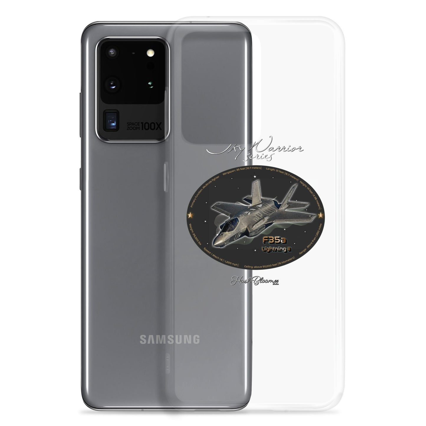 Clear - F35A Lightning Clear Case for Samsung