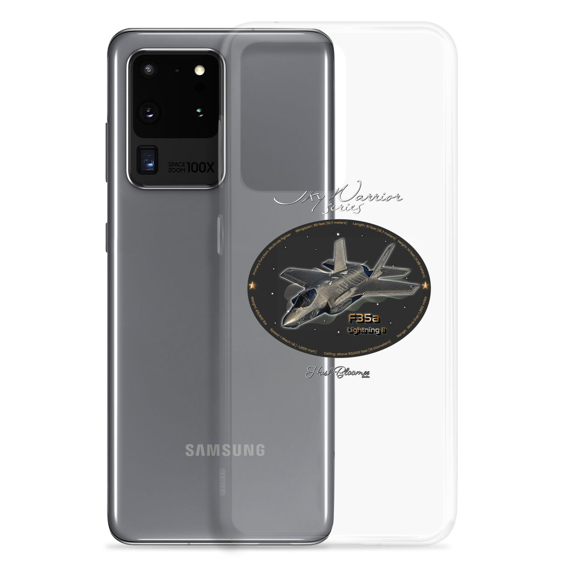 Clear - F35A Lightning Clear Case for Samsung