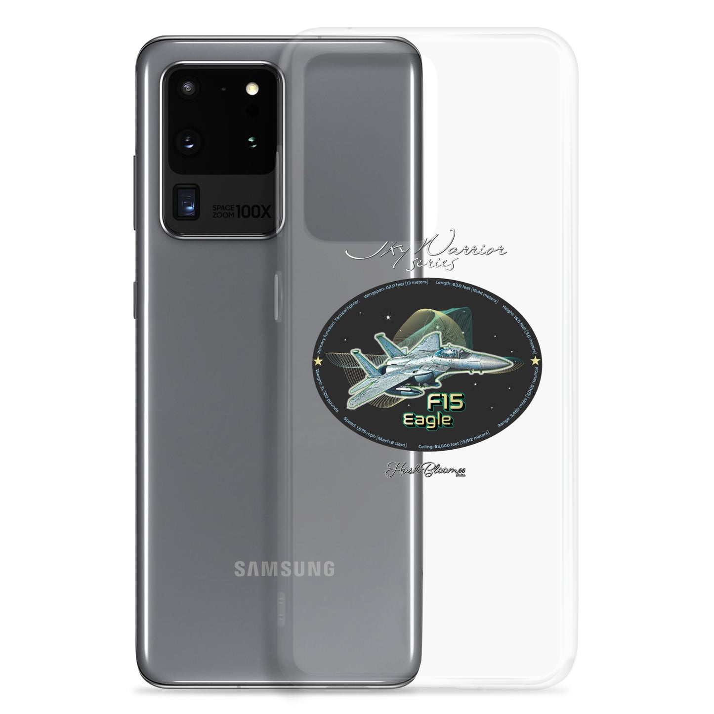 Clear - F15 Eagle Clear Case for Samsung