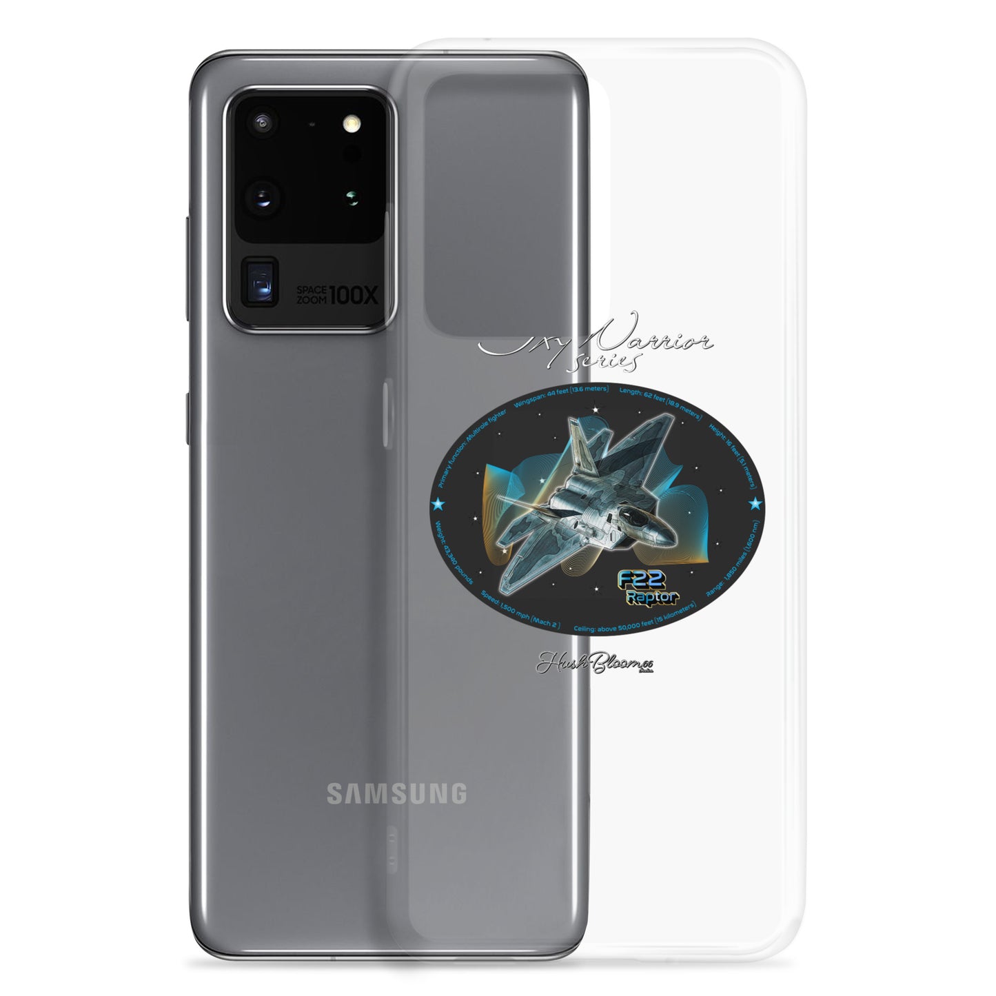 Clear - F22 Raptor Clear Case for Samsung