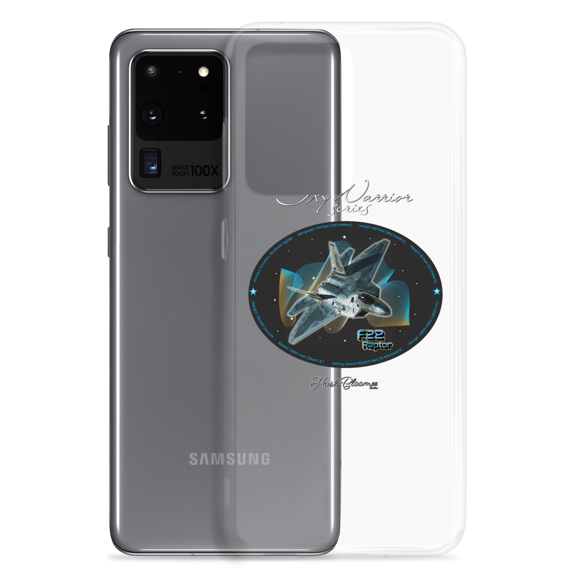 Clear - F22 Raptor Clear Case for Samsung