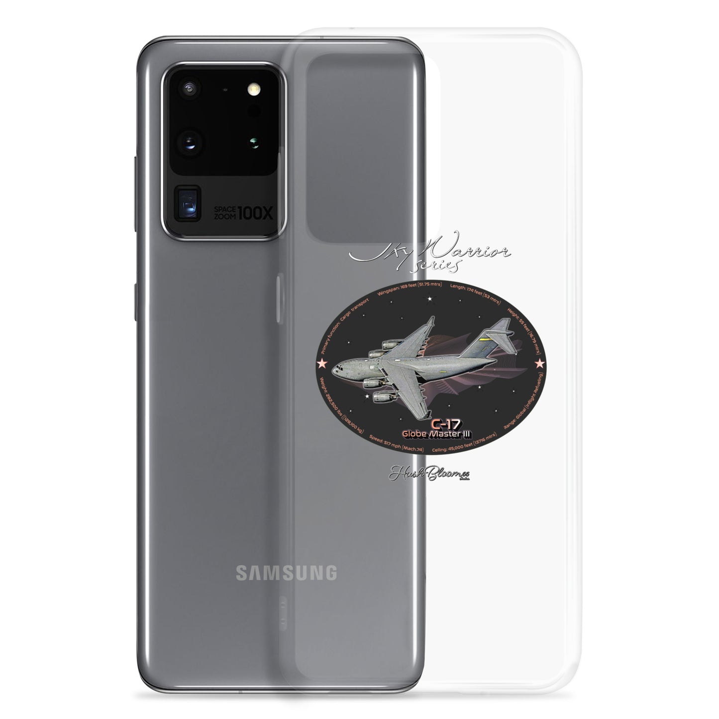 Clear - C17 Globe Master III Clear Case for Samsung