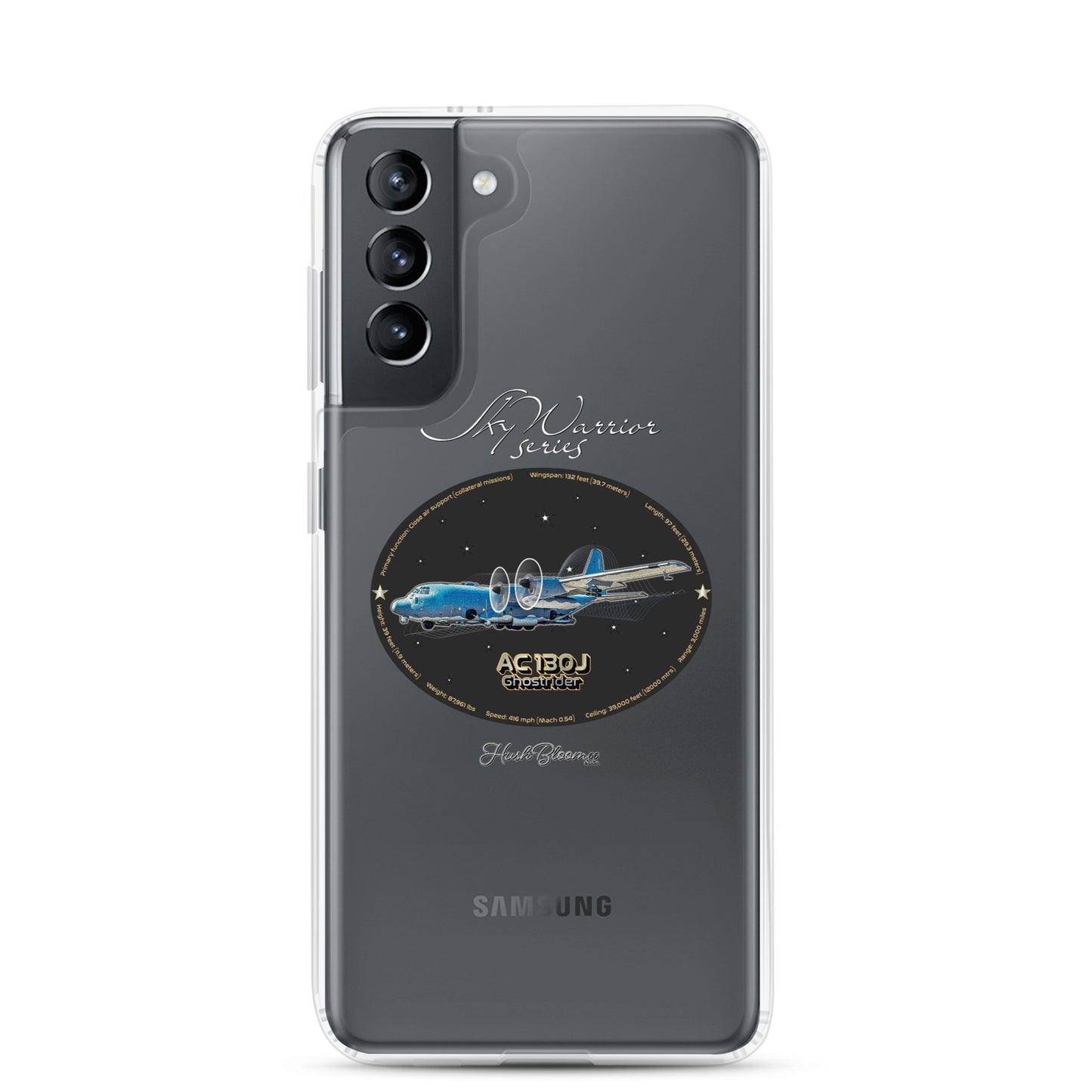Clear - AC130J Ghostrider Clear Case for Samsung