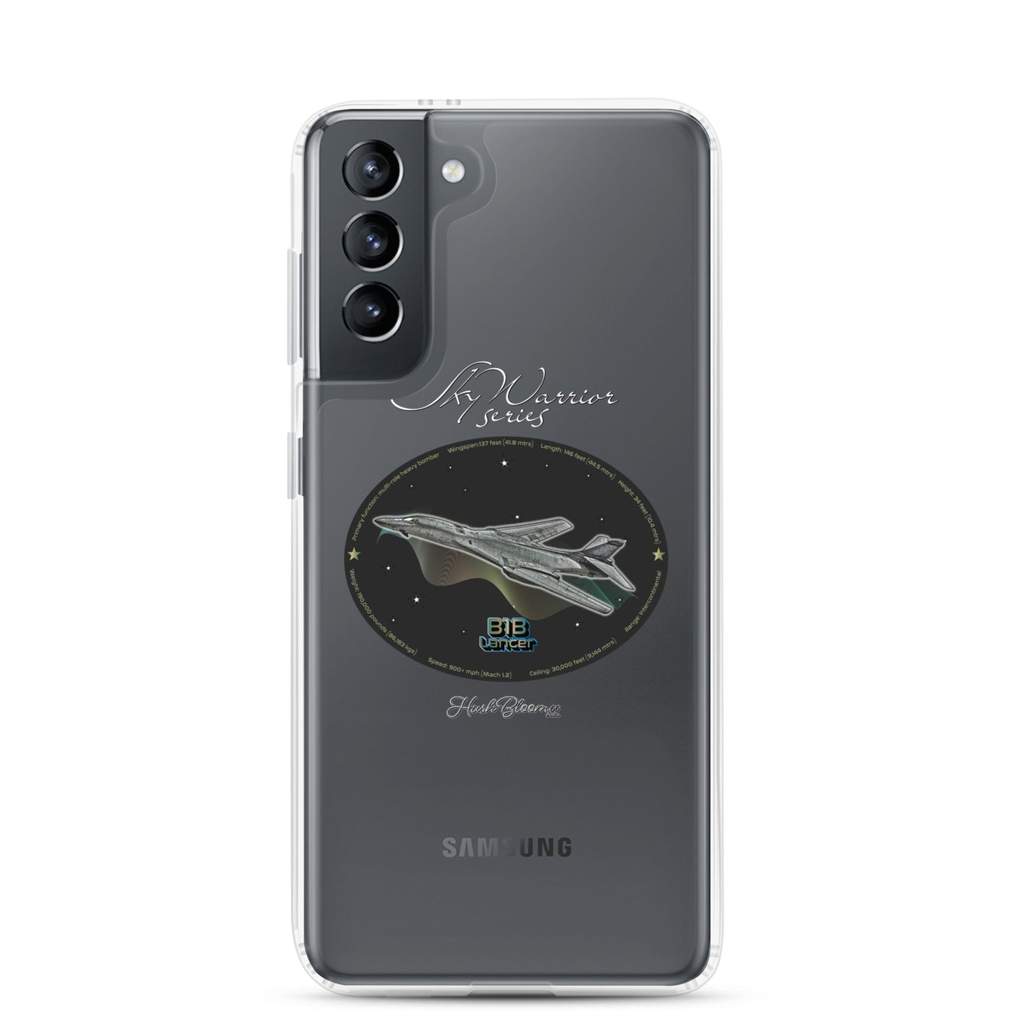 Clear - B1B Lancer Clear Case for Samsung