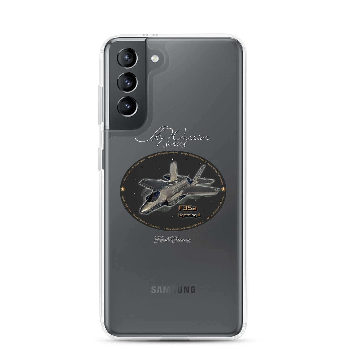 Clear - F35A Lightning Clear Case for Samsung