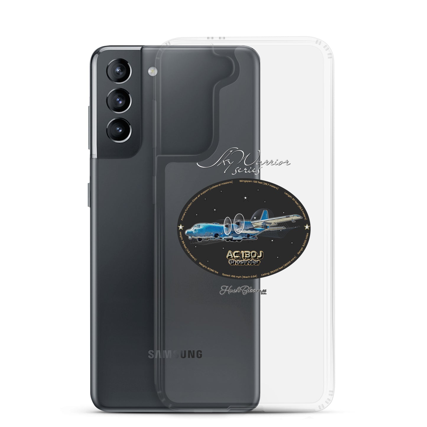 Clear - AC130J Ghostrider Clear Case for Samsung