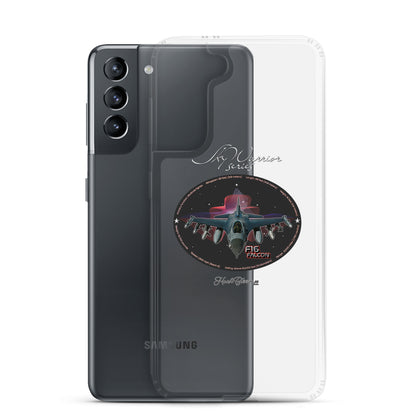 Clear - F16 Falcon Clear Case for Samsung