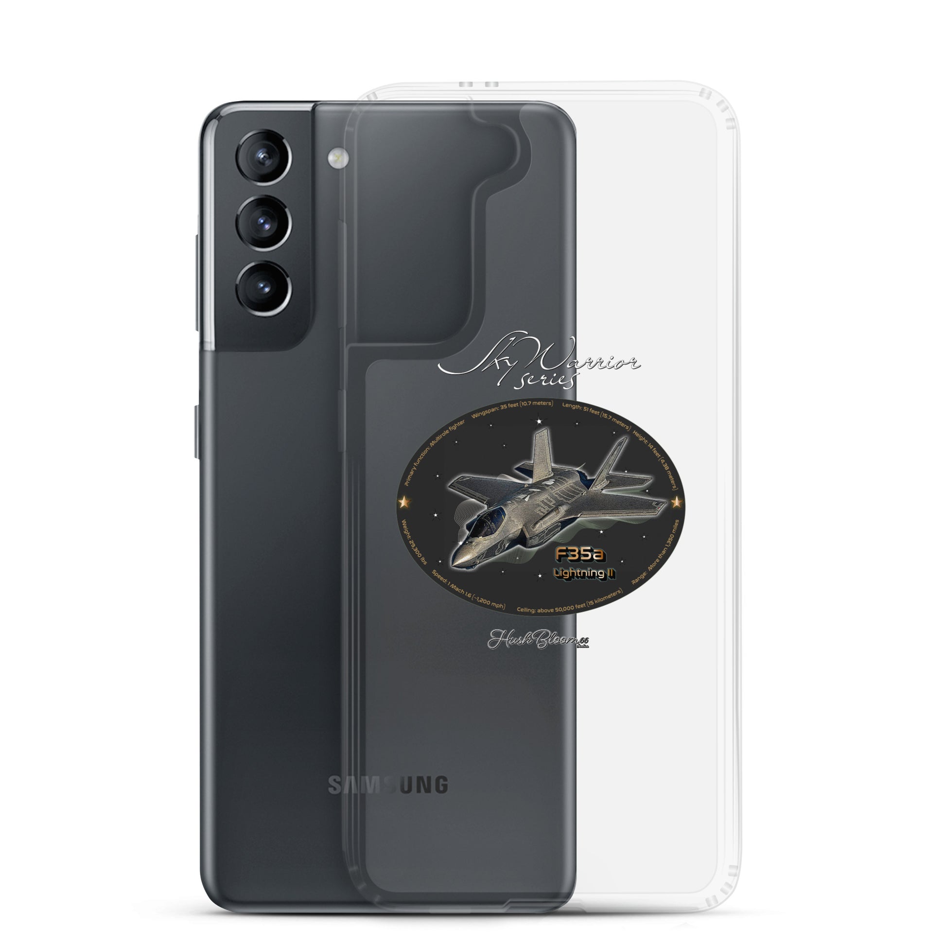 Clear - F35A Lightning Clear Case for Samsung