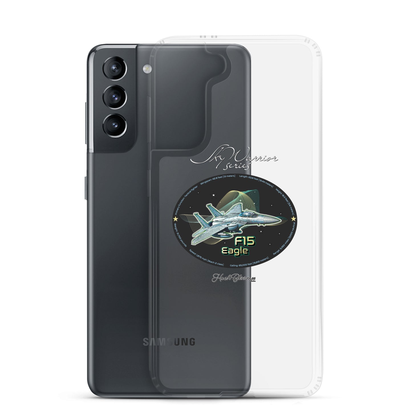Clear - F15 Eagle Clear Case for Samsung