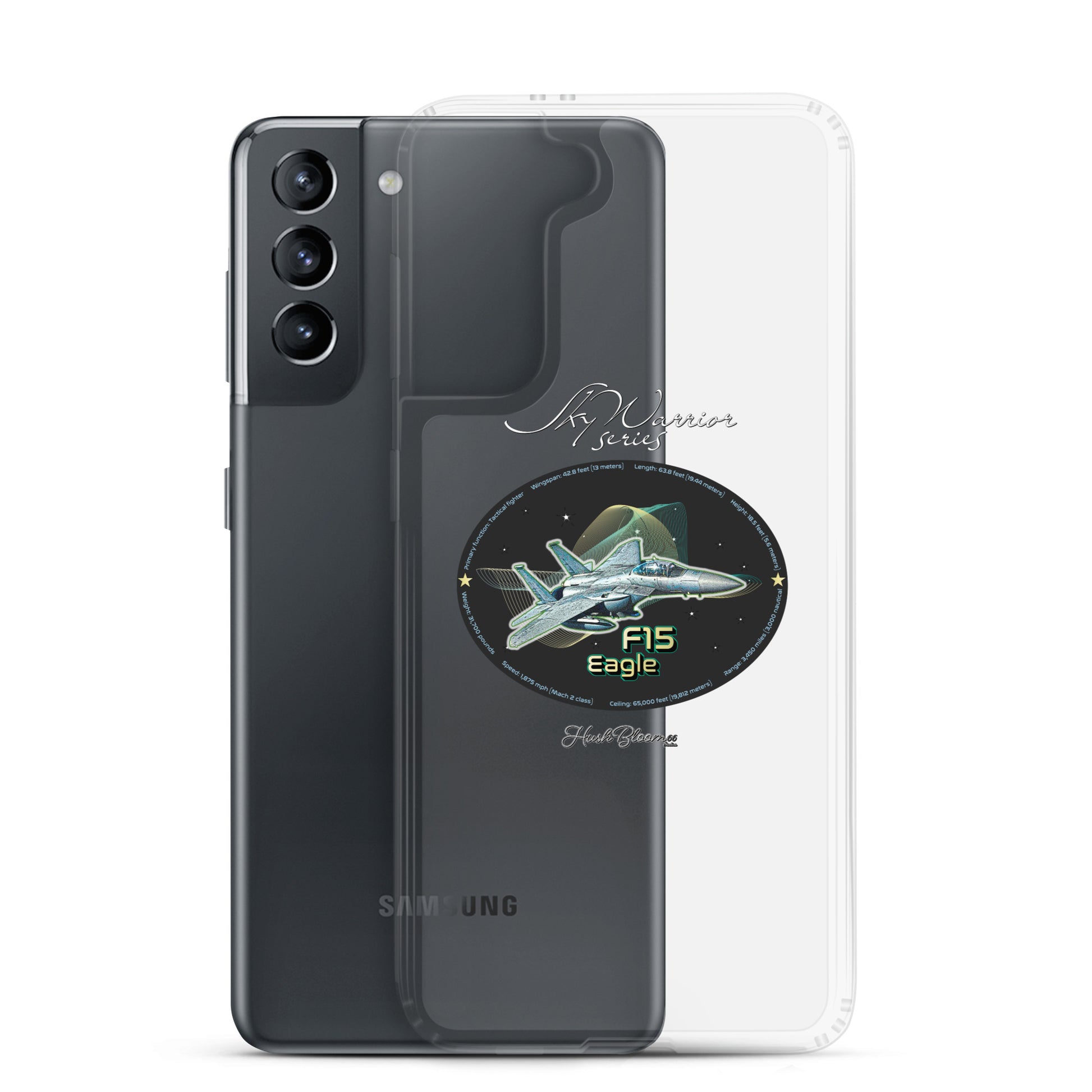Clear - F15 Eagle Clear Case for Samsung