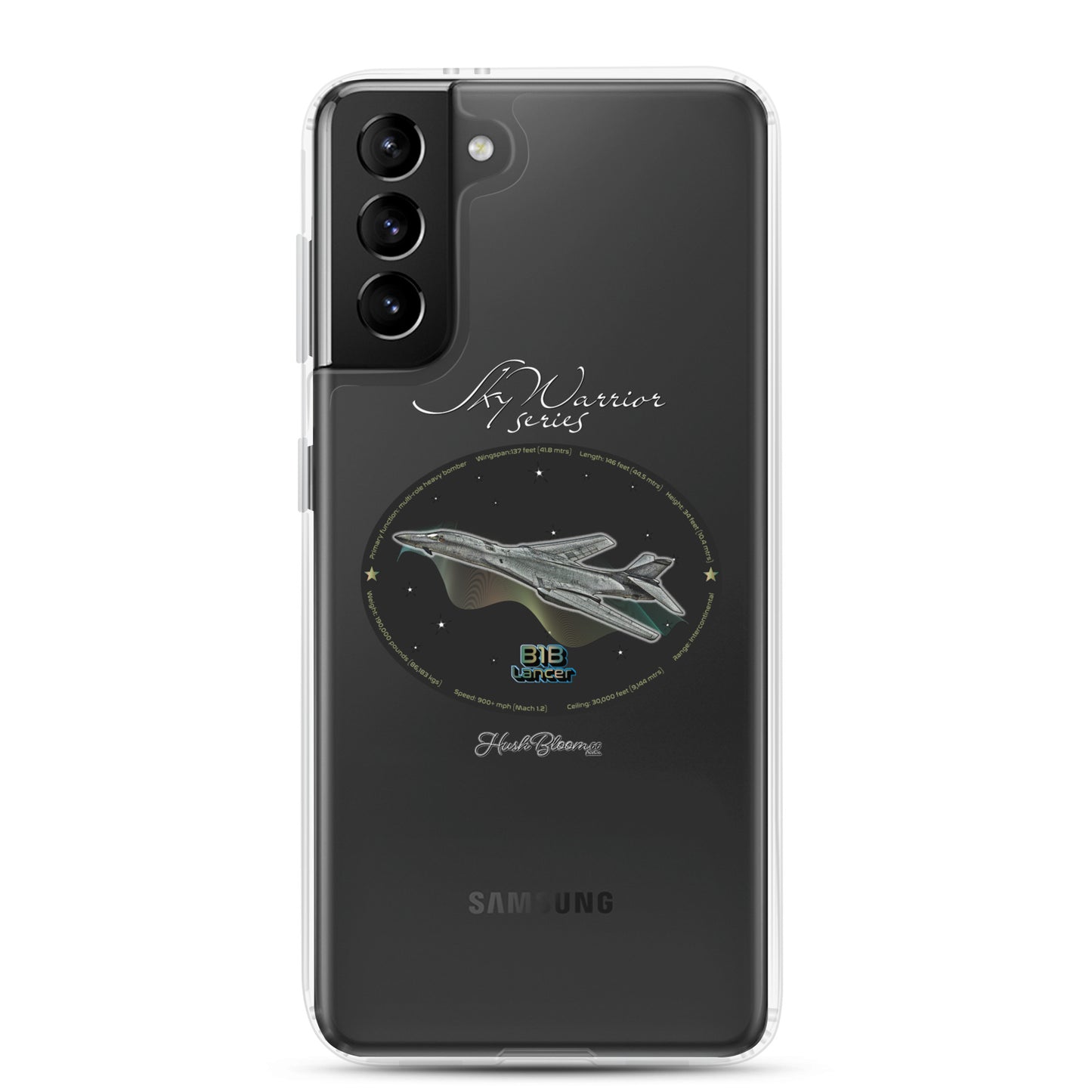 Clear - B1B Lancer Clear Case for Samsung