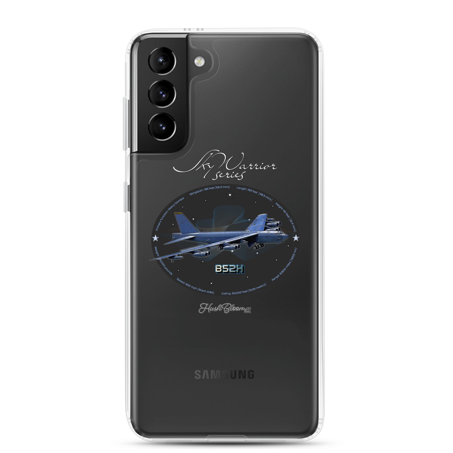 Clear - B52H Stratofortress Clear Case for Samsung
