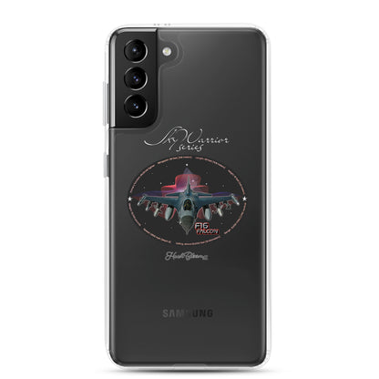 Clear - F16 Falcon Clear Case for Samsung