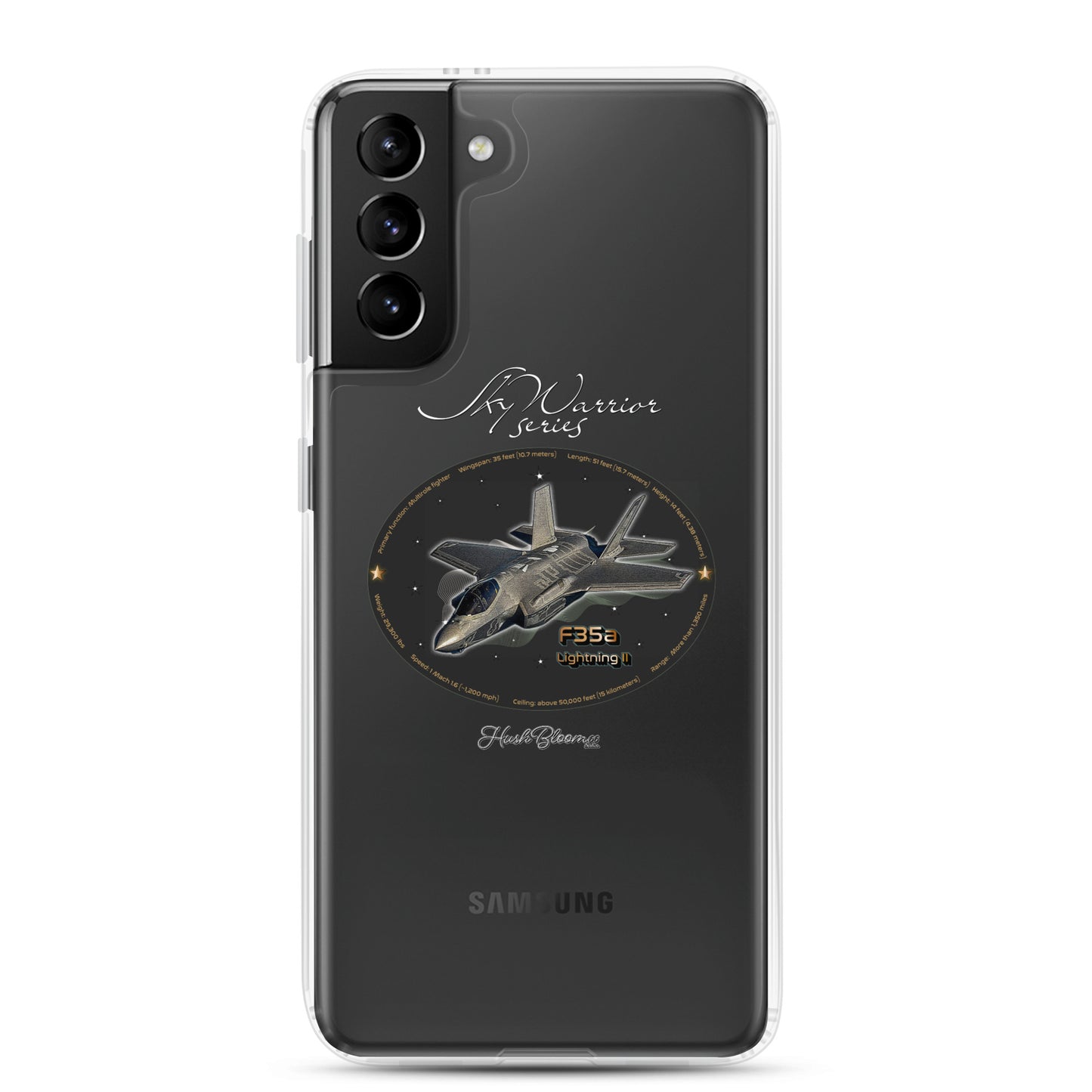 Clear - F35A Lightning Clear Case for Samsung