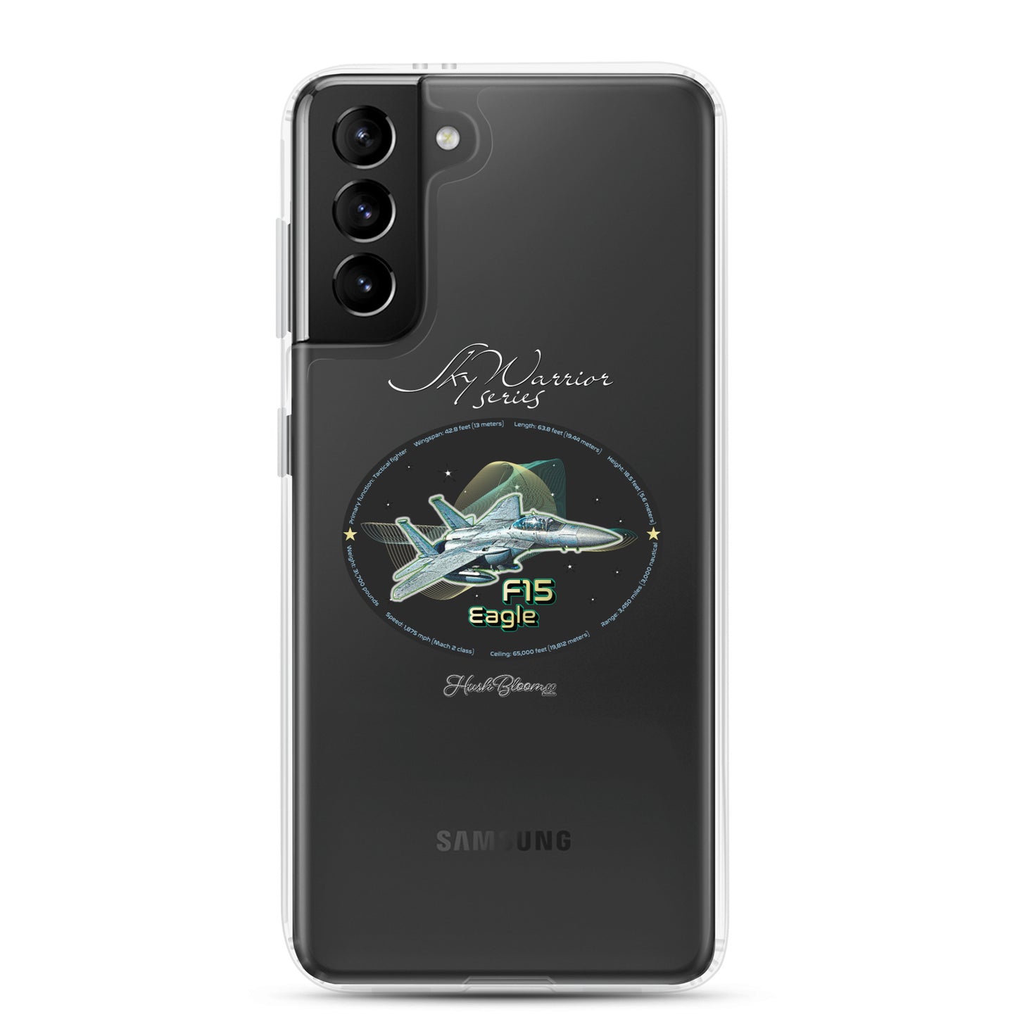 Clear - F15 Eagle Clear Case for Samsung