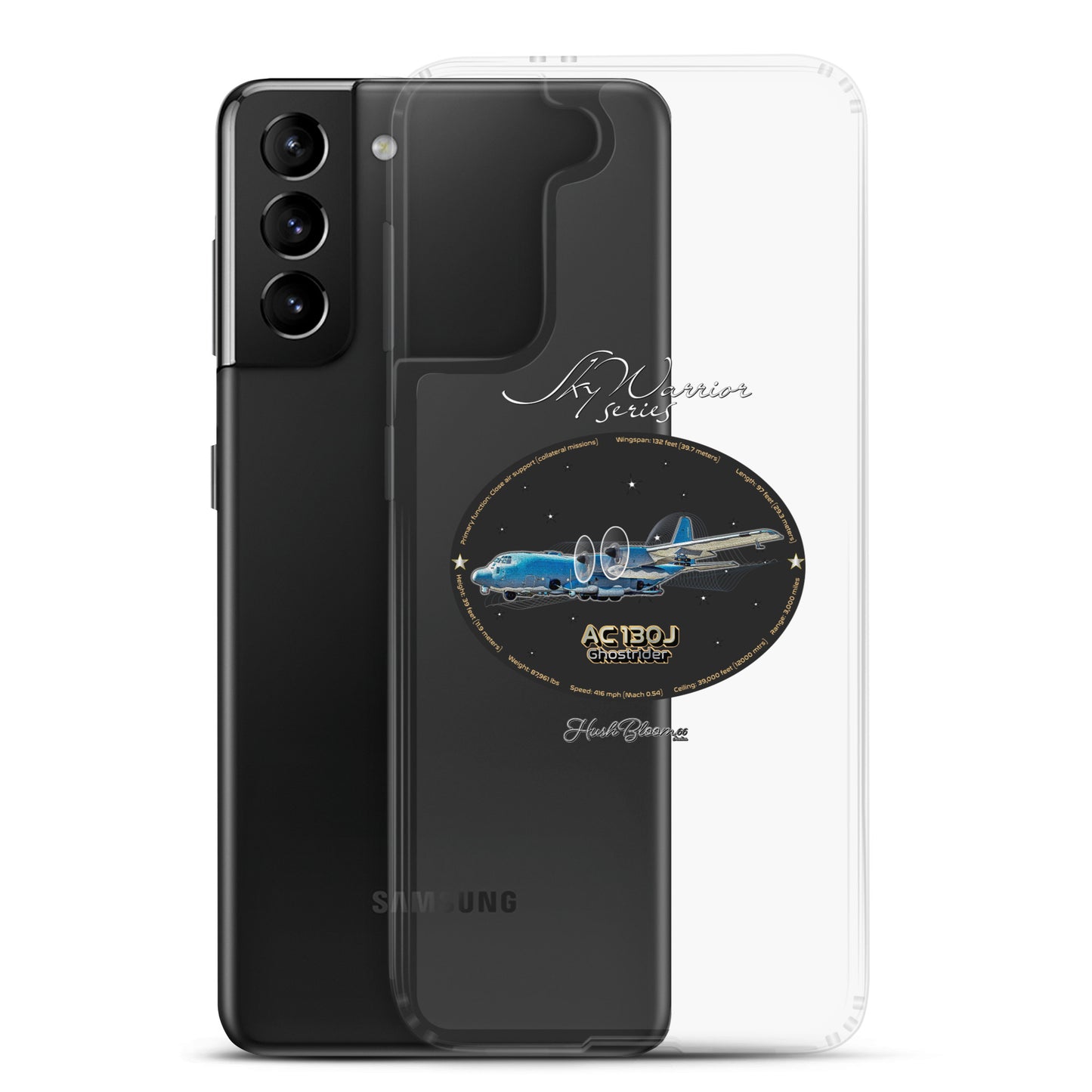 Clear - AC130J Ghostrider Clear Case for Samsung