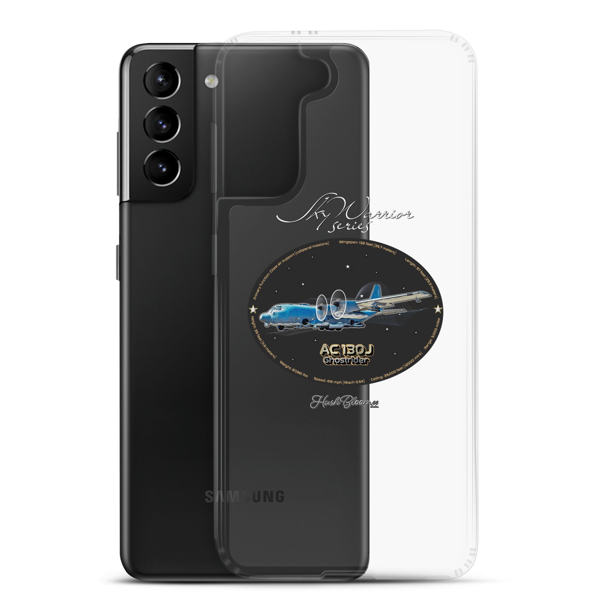 Clear - AC130J Ghostrider Clear Case for Samsung