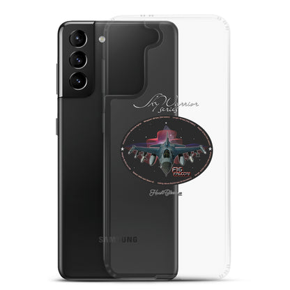Clear - F16 Falcon Clear Case for Samsung