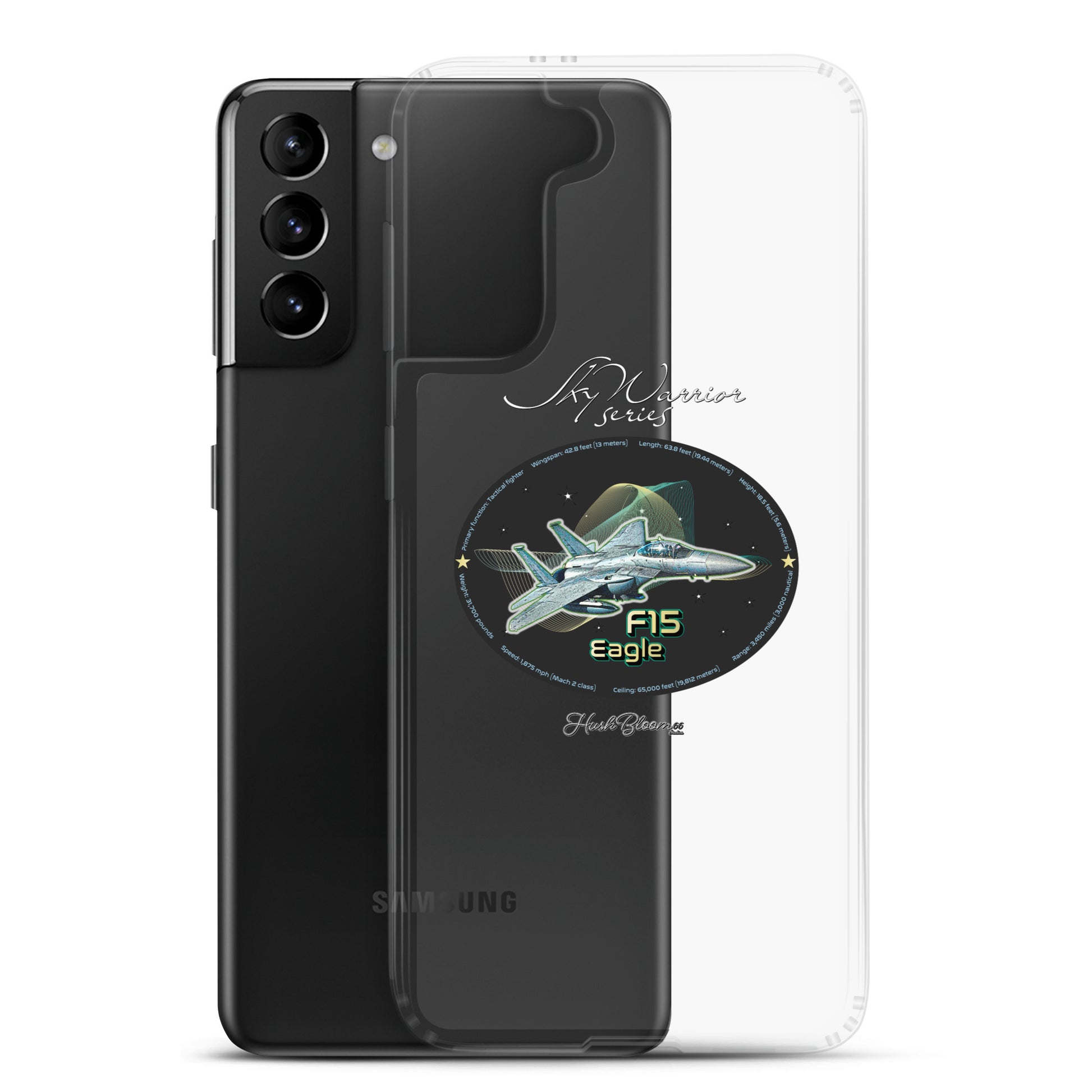 Clear - F15 Eagle Clear Case for Samsung