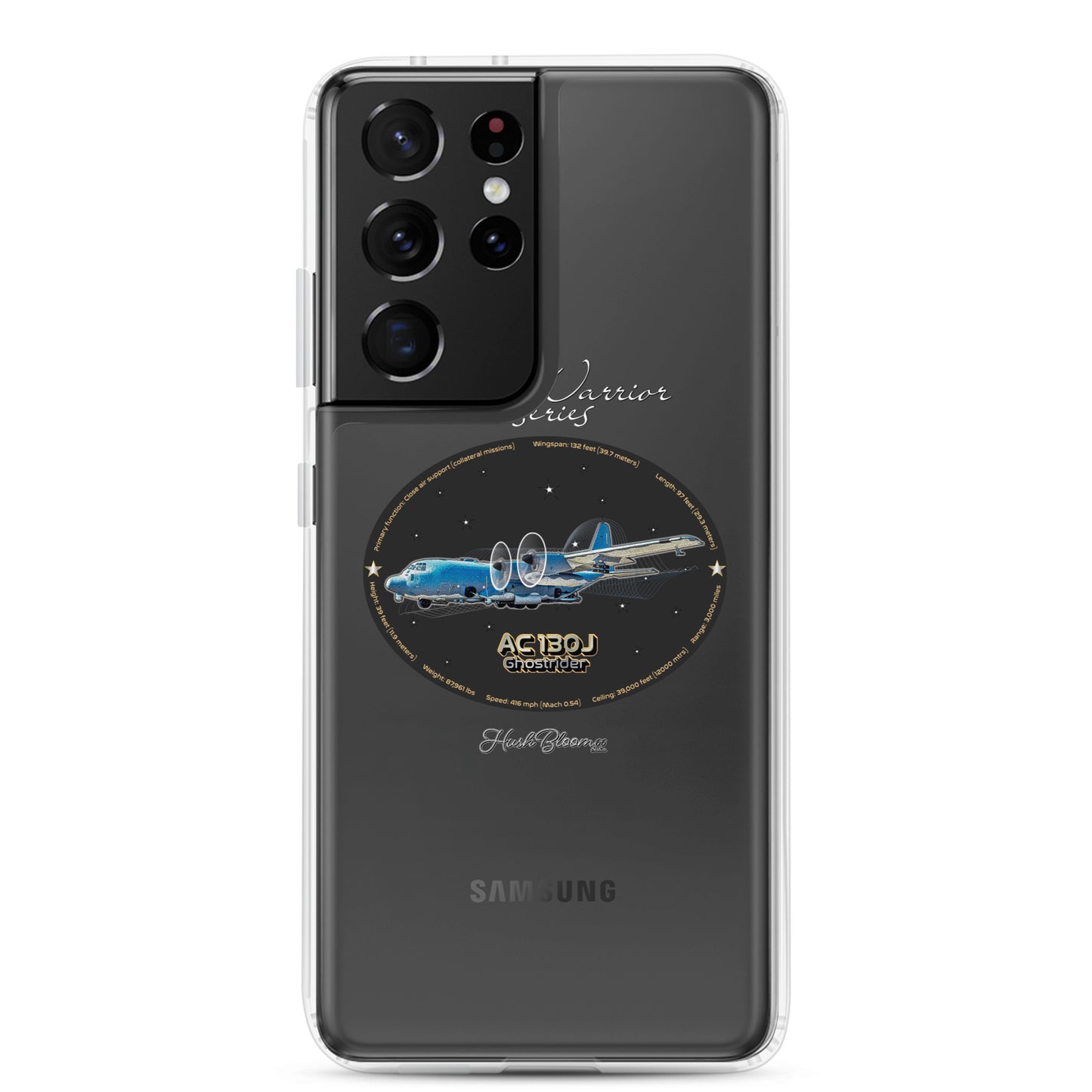 Clear - AC130J Ghostrider Clear Case for Samsung