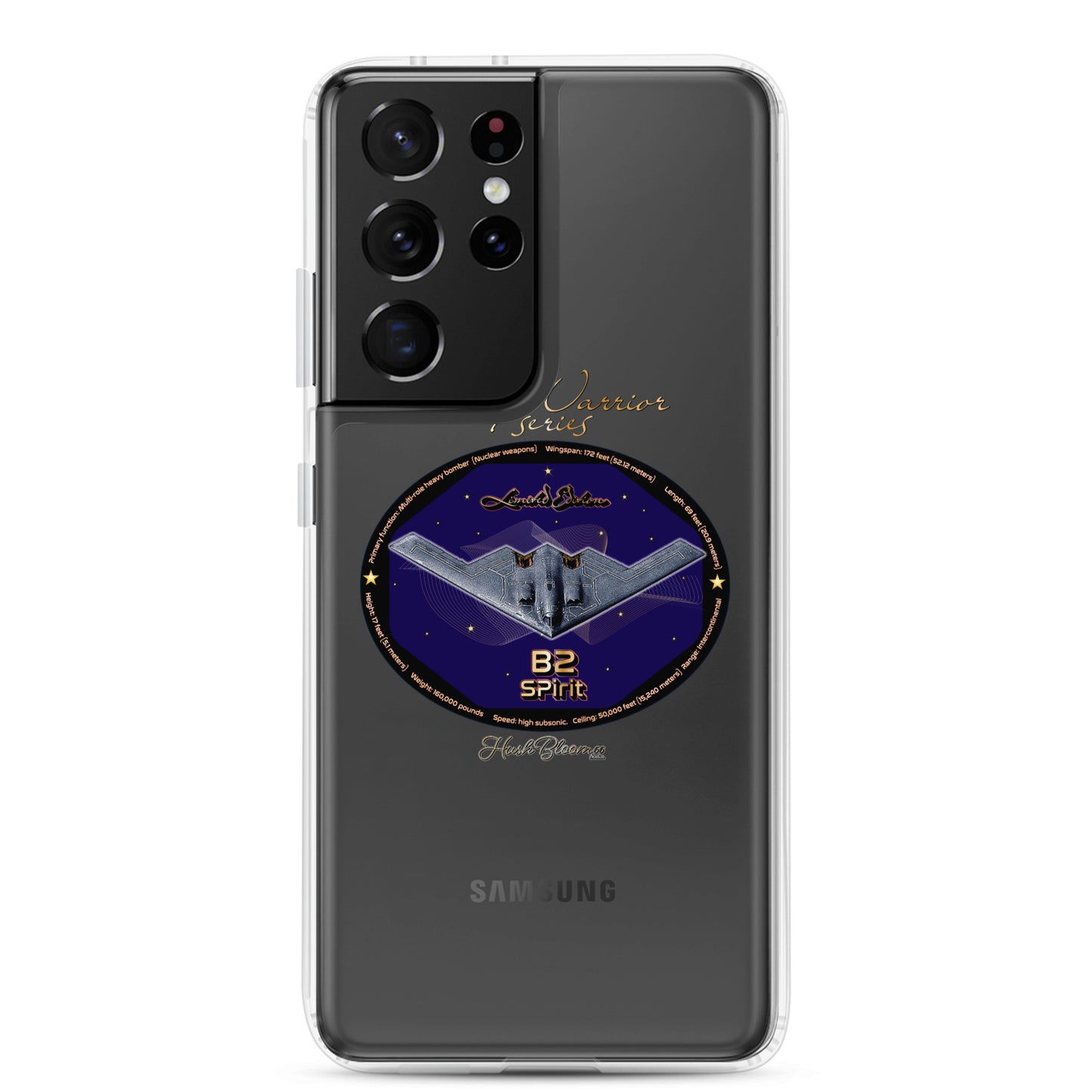 Clear - B2 Spirit (Limited Edition) Clear Case for Samsung