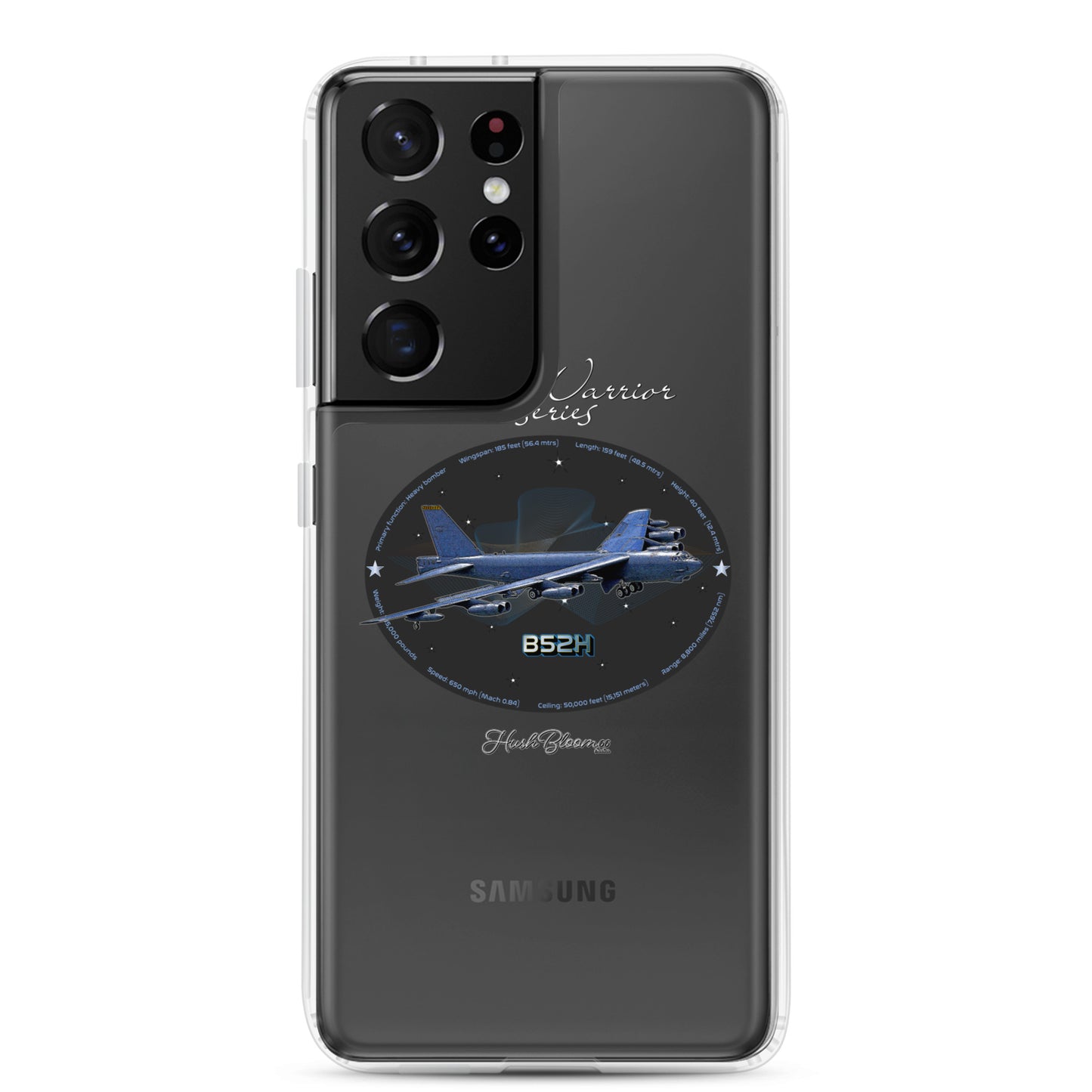 Clear - B52H Stratofortress Clear Case for Samsung