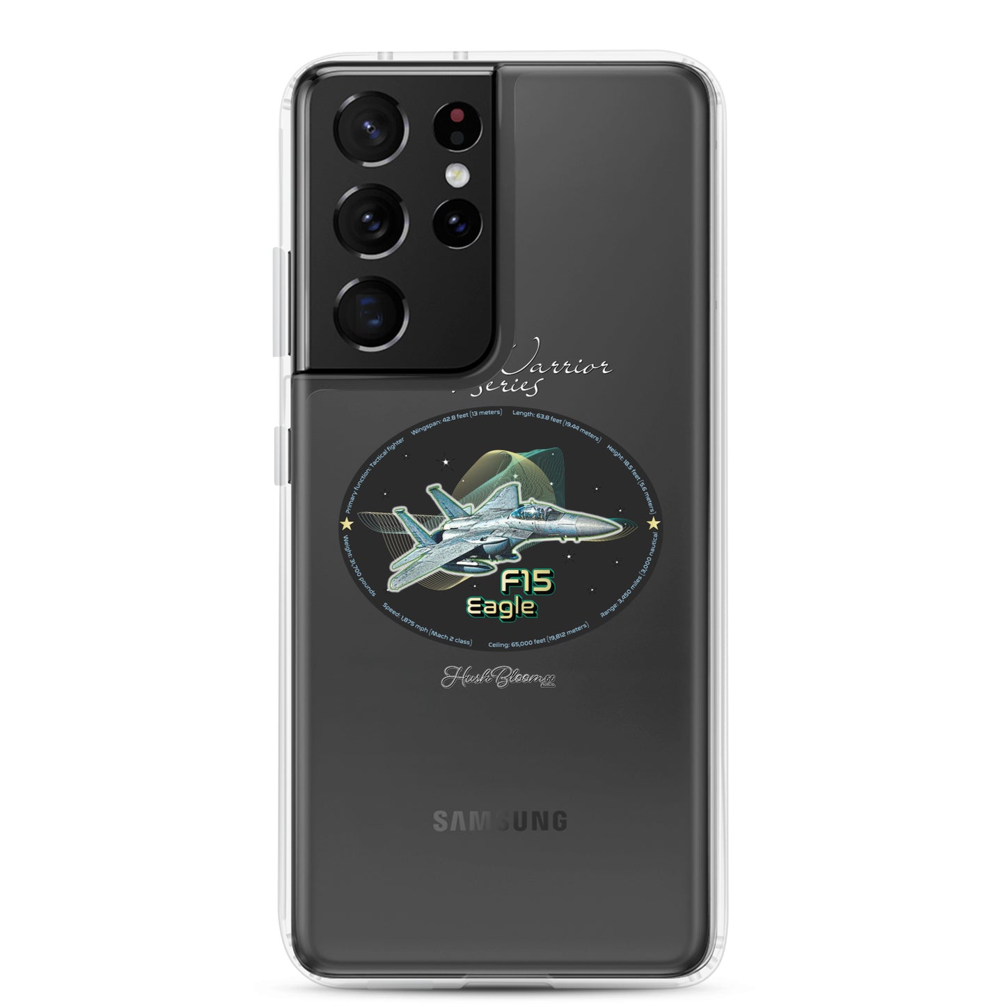 Clear - F15 Eagle Clear Case for Samsung