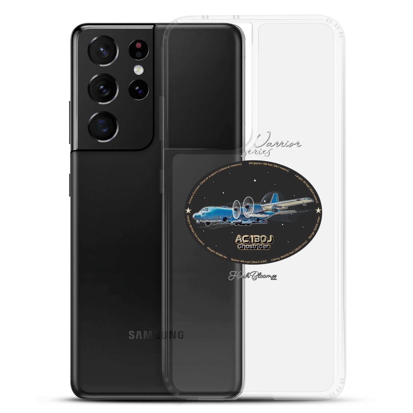 Clear - AC130J Ghostrider Clear Case for Samsung