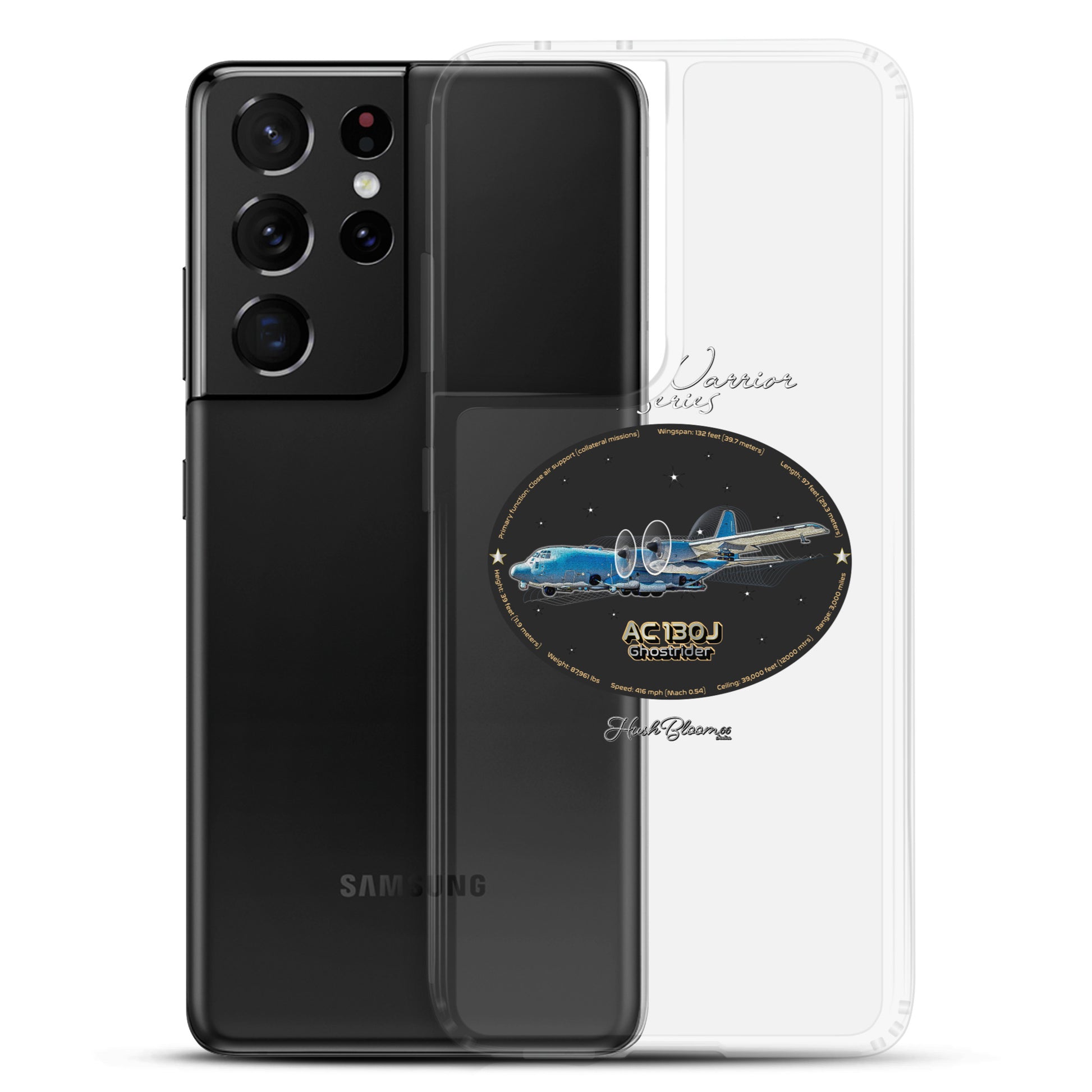 Clear - AC130J Ghostrider Clear Case for Samsung