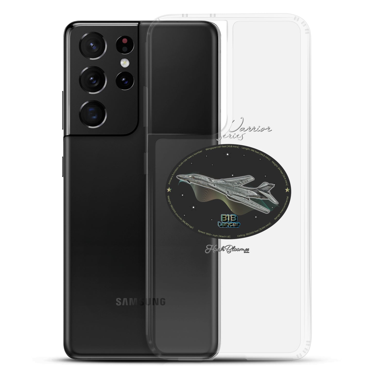 Clear - B1B Lancer Clear Case for Samsung
