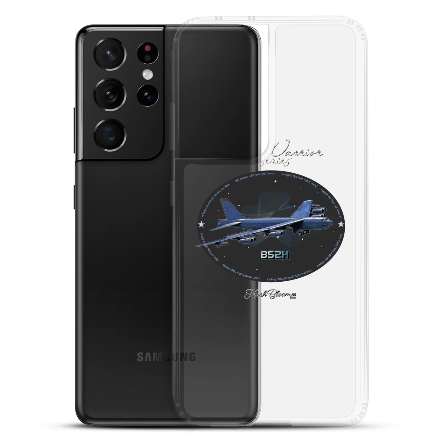 Clear - B52H Stratofortress Clear Case for Samsung