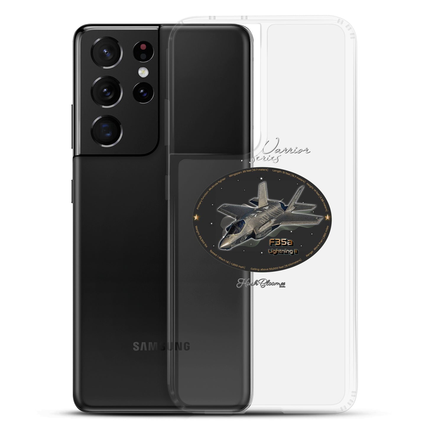 Clear - F35A Lightning Clear Case for Samsung