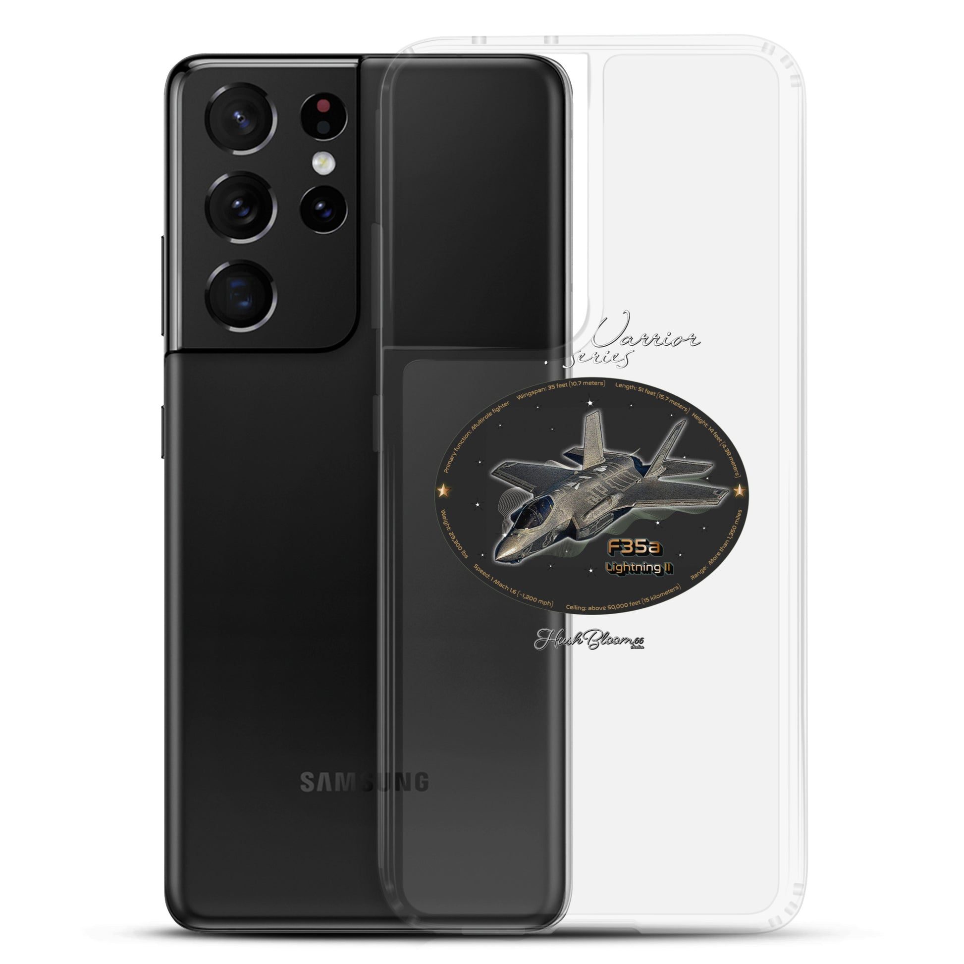 Clear - F35A Lightning Clear Case for Samsung