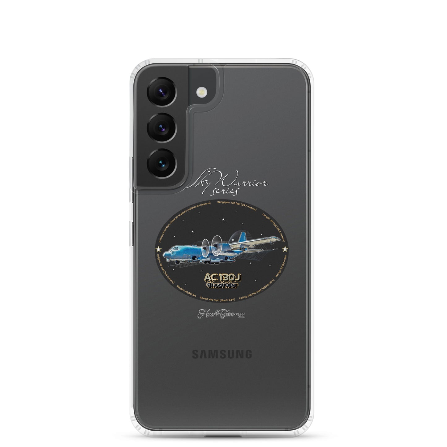 Clear - AC130J Ghostrider Clear Case for Samsung