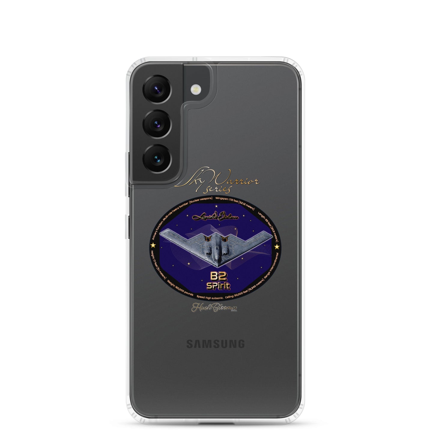 Clear - B2 Spirit (Limited Edition) Clear Case for Samsung