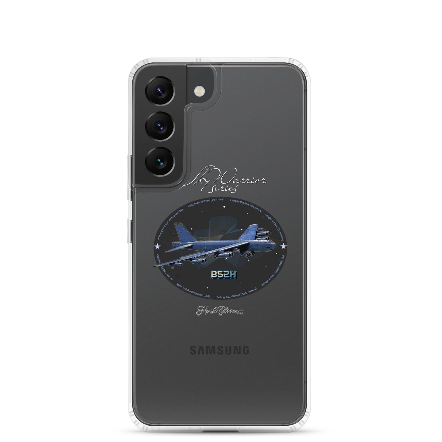Clear - B52H Stratofortress Clear Case for Samsung