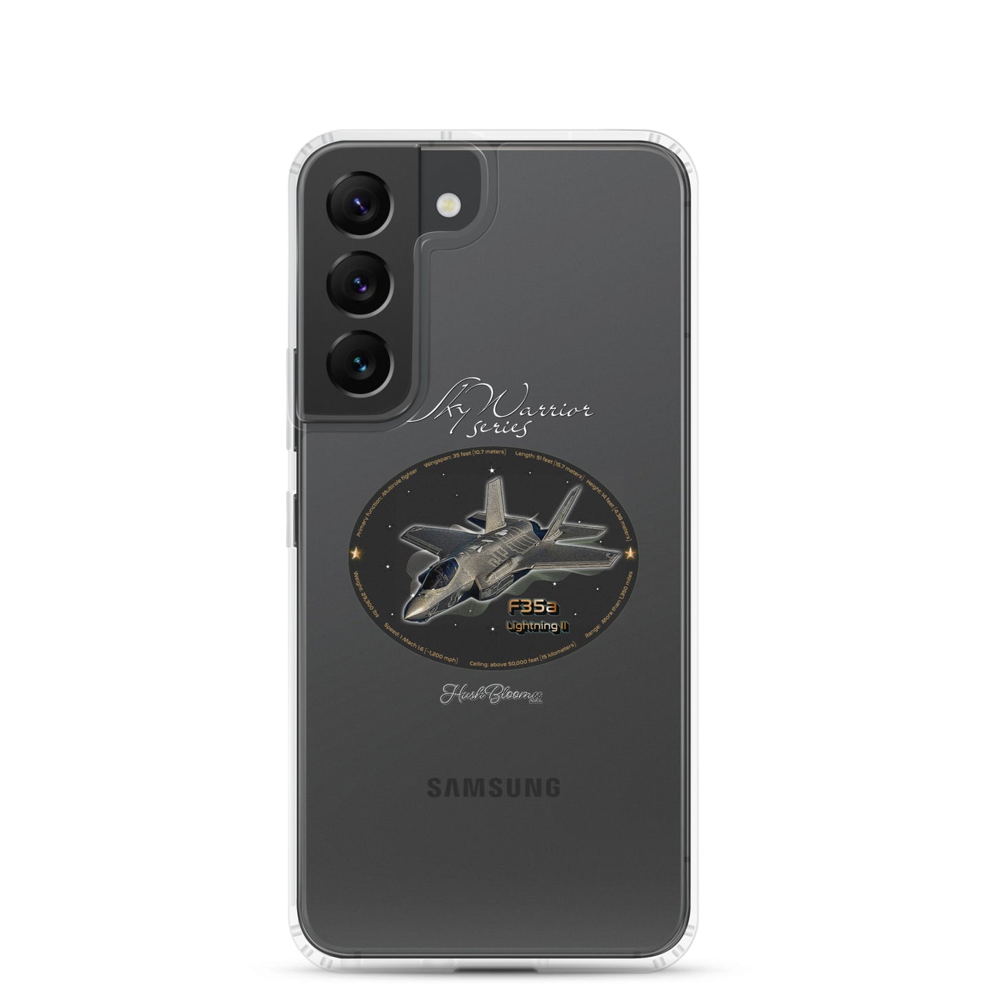Clear - F35A Lightning Clear Case for Samsung