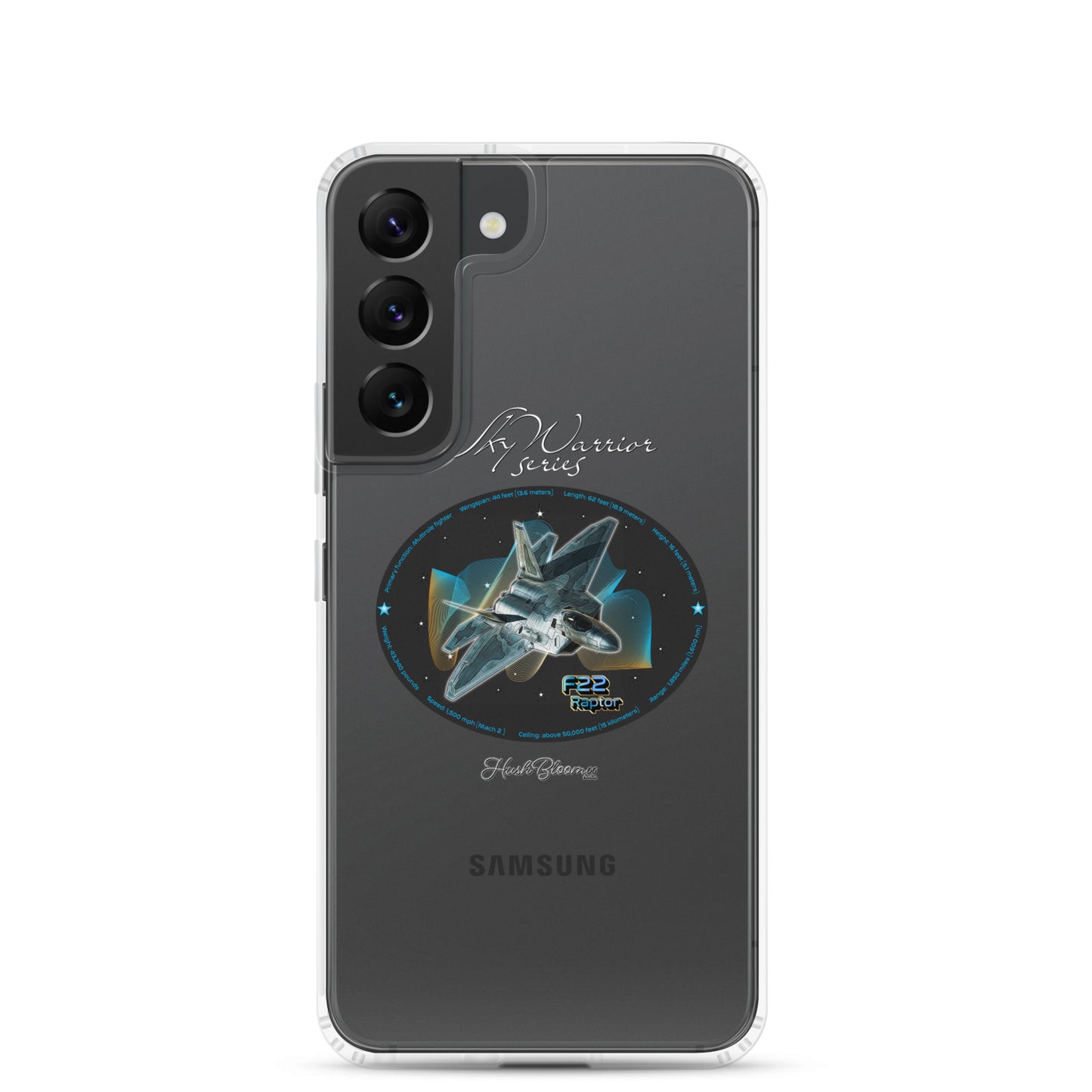 Clear - F22 Raptor Clear Case for Samsung