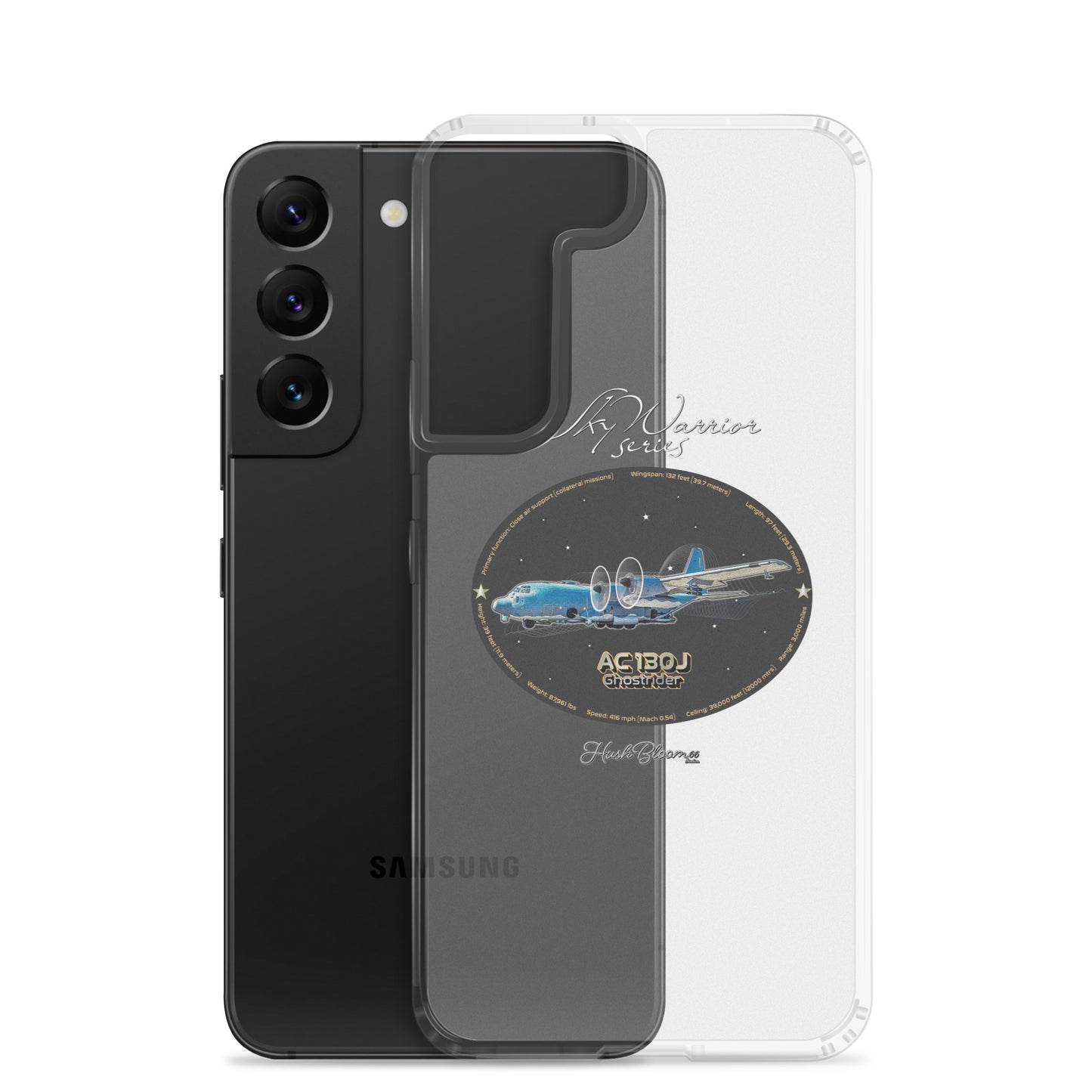 Clear - AC130J Ghostrider Clear Case for Samsung