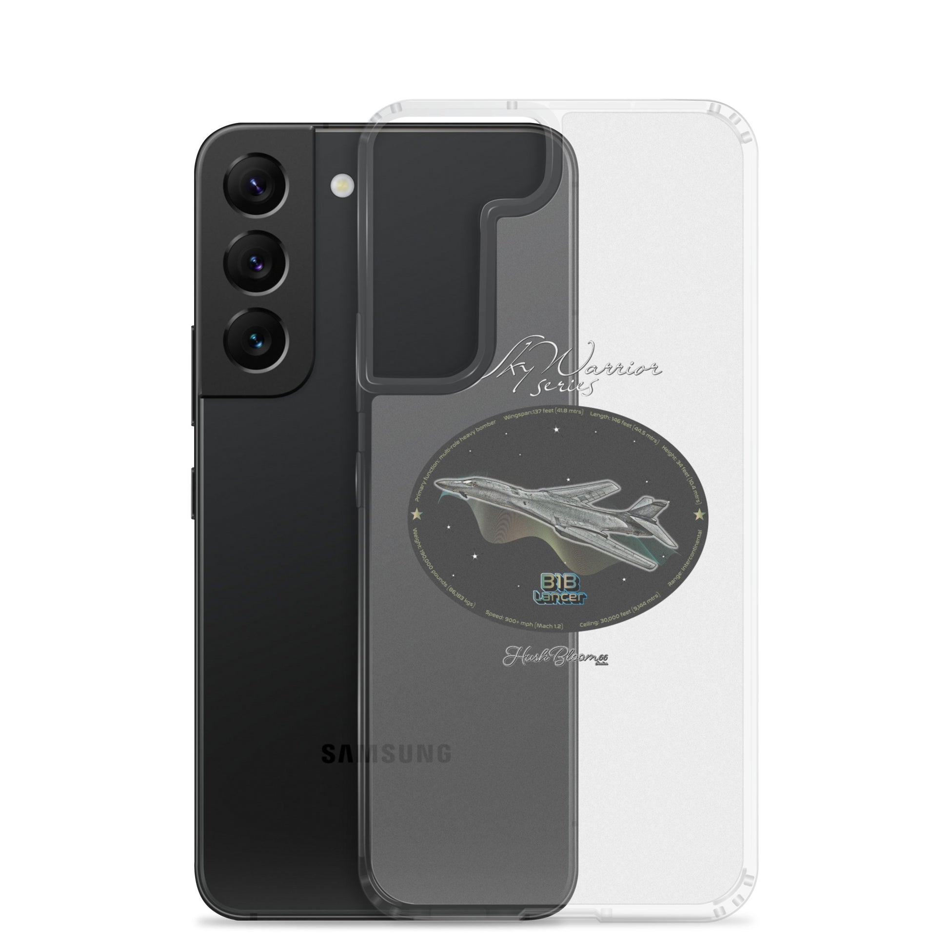 Clear - B1B Lancer Clear Case for Samsung