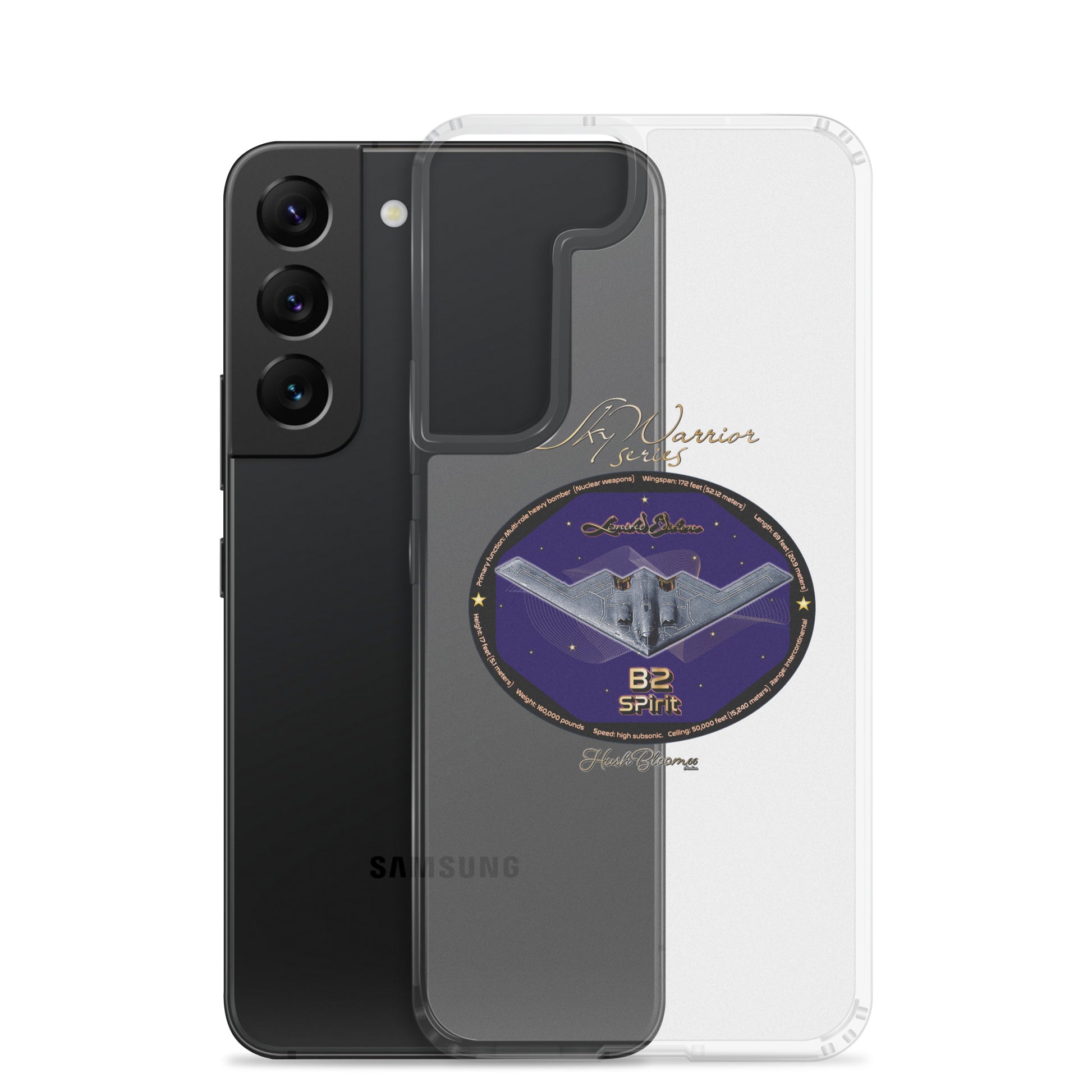 Clear - B2 Spirit (Limited Edition) Clear Case for Samsung