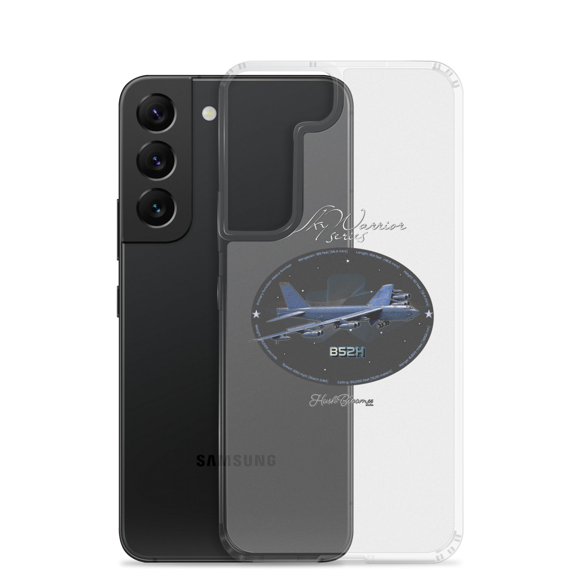 Clear - B52H Stratofortress Clear Case for Samsung