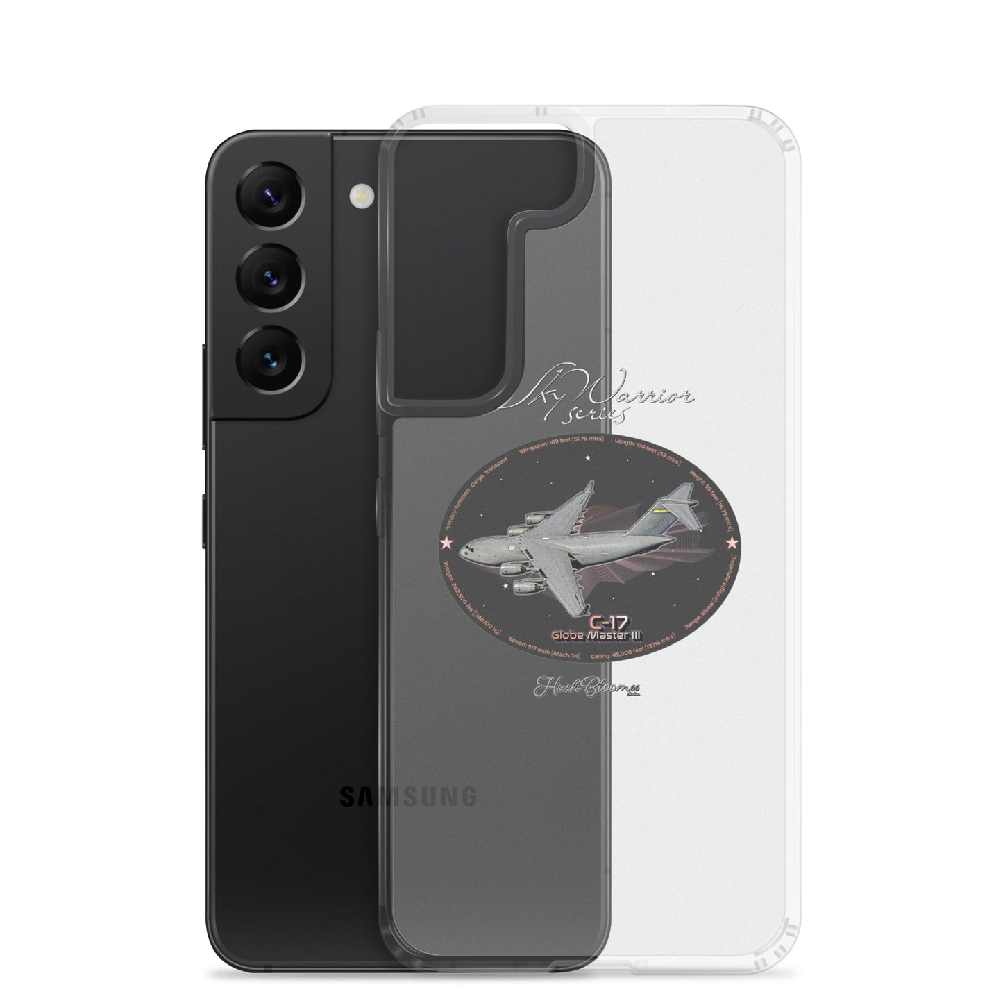 Clear - C17 Globe Master III Clear Case for Samsung