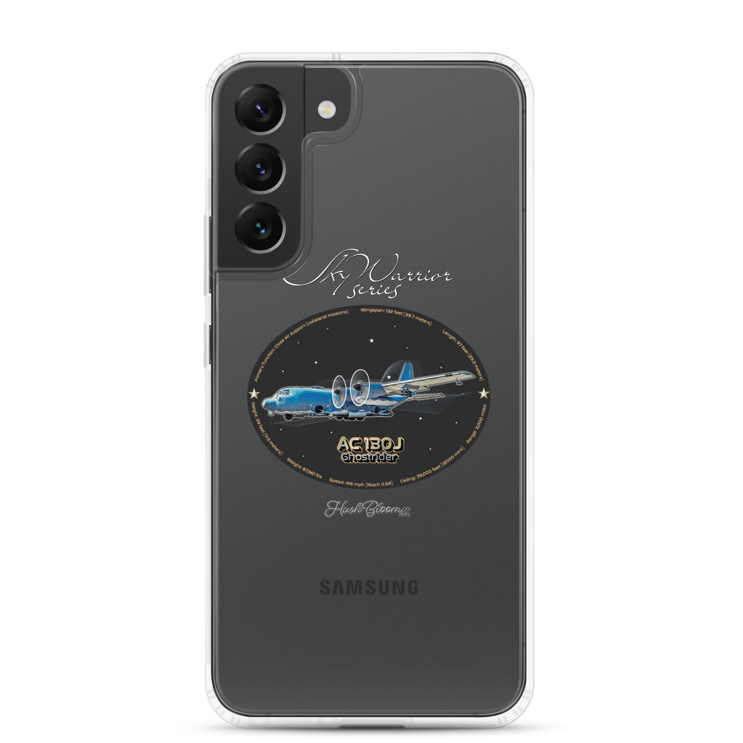 Clear - AC130J Ghostrider Clear Case for Samsung