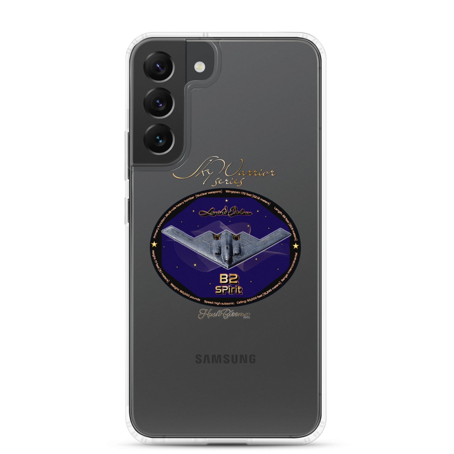 Clear - B2 Spirit (Limited Edition) Clear Case for Samsung